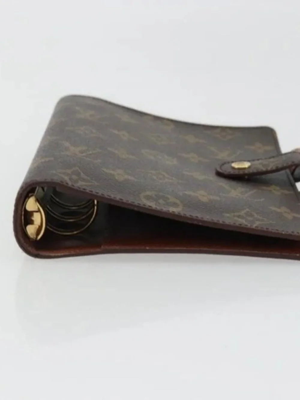 LOUIS VUITTON Monogram Agenda MM Day Planner Cover R20105 LV Auth BA12183A